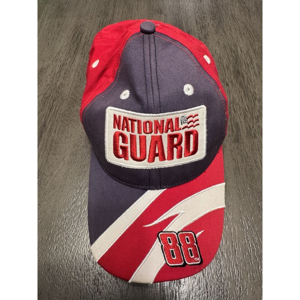 NASCAR Dale Earnhardt Jr. National Guard‎ #88 Hat Adjustable Cap - Racing.